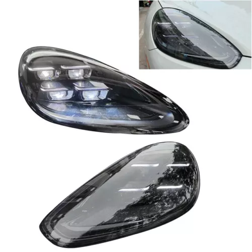 2X Para Porsche Cayenne 2011-2018 958 Faros LED Faros Laser Matrix Faros - Imagen 2 de 18