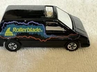 Vintage 1985 Hot Wheels Ford Aerostar Black Rollerblade Van