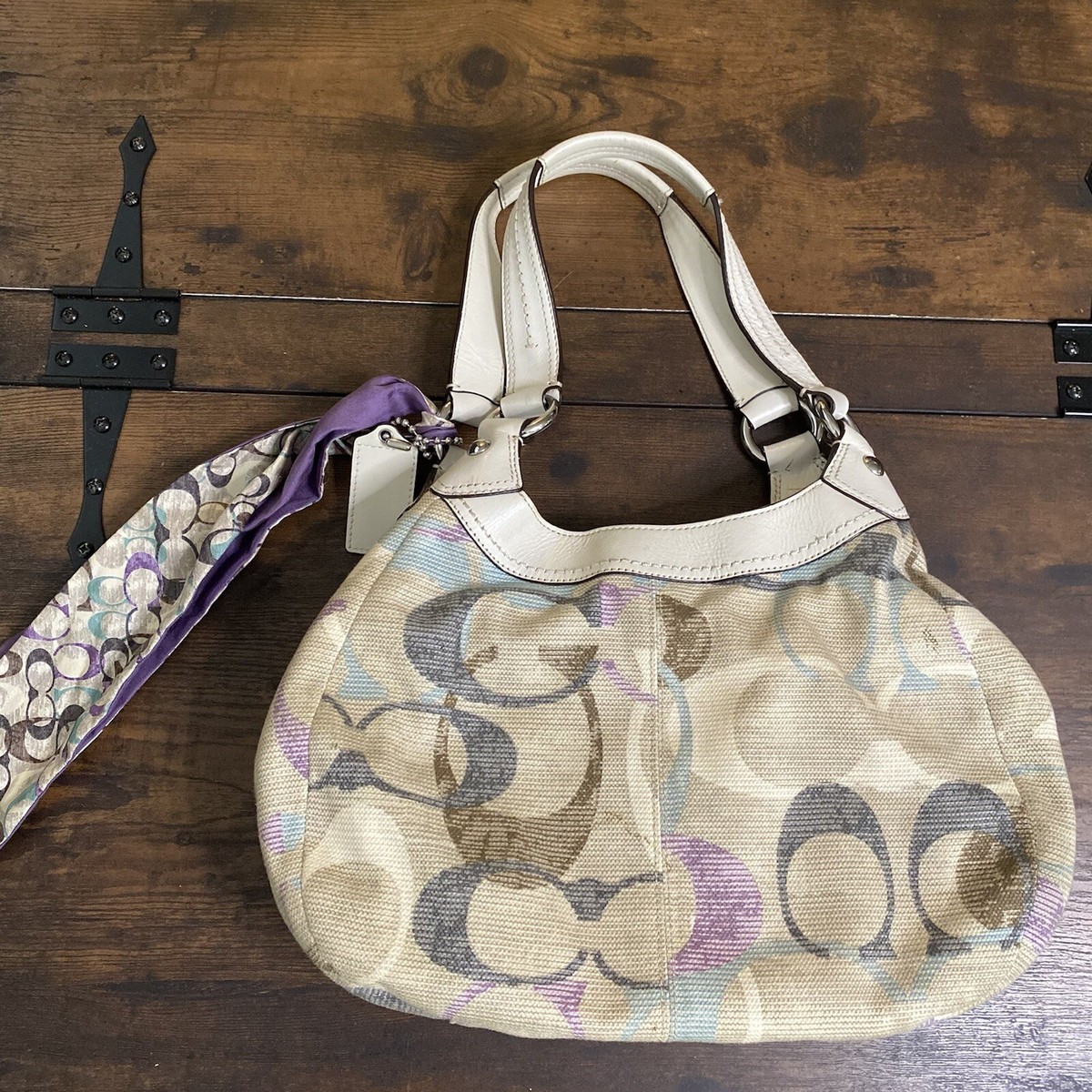 Coach Lynn Soho Hobo Multicolor Shoulder Bag Style Number F16592