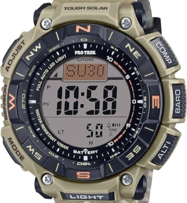 CASIO PRO TREK PRG-340SC-5JF Climber Solar Compass Outdoor Men's Digital Watch