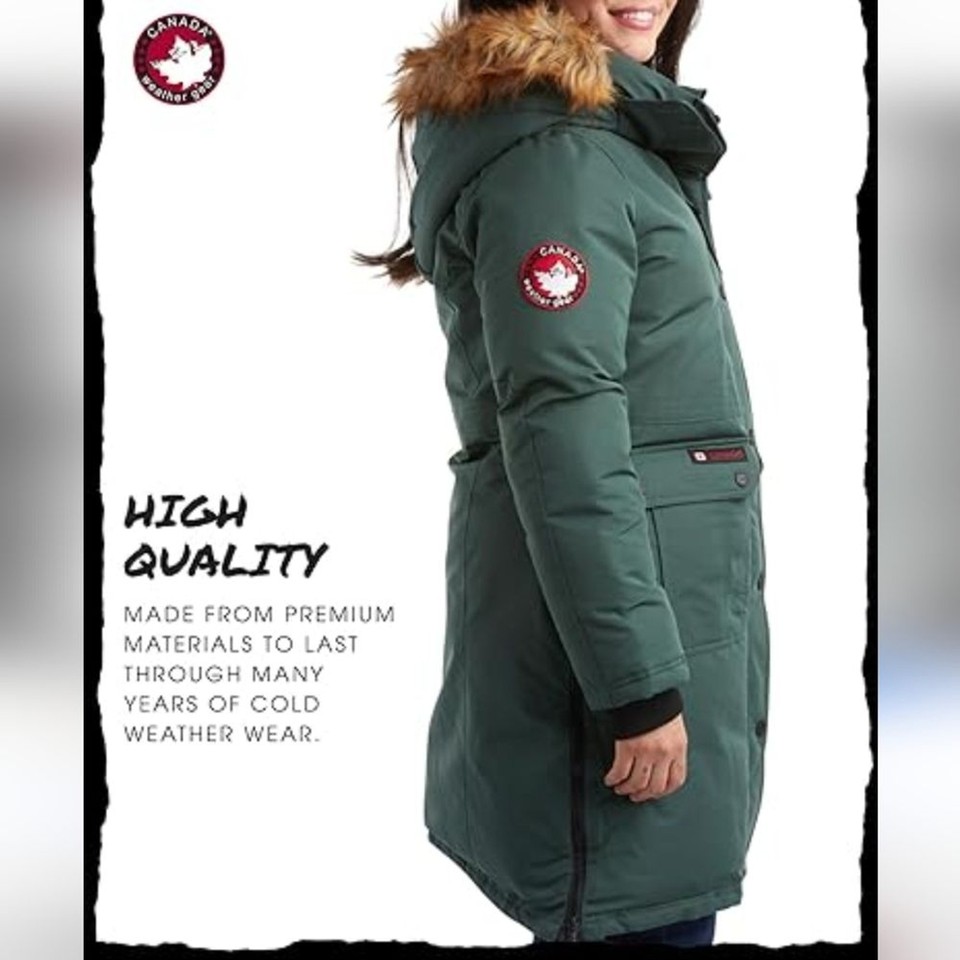 NWT Canada Weathergear Cold Weather Snow Coat Size 2XL eBay