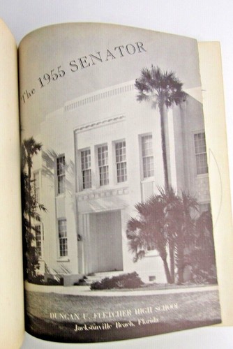 1955 Fletcher High School Yearbook Neptune Beach Florida Senator Annual - Picture 7 of 11
