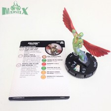 Heroclix Black Panther and the Illuminati set Falcon 041a Rare figure w/card 