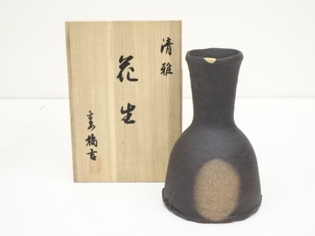 6908317: JAPANESE POTTERY TACHIKICHI / FLOWER VASE | eBay