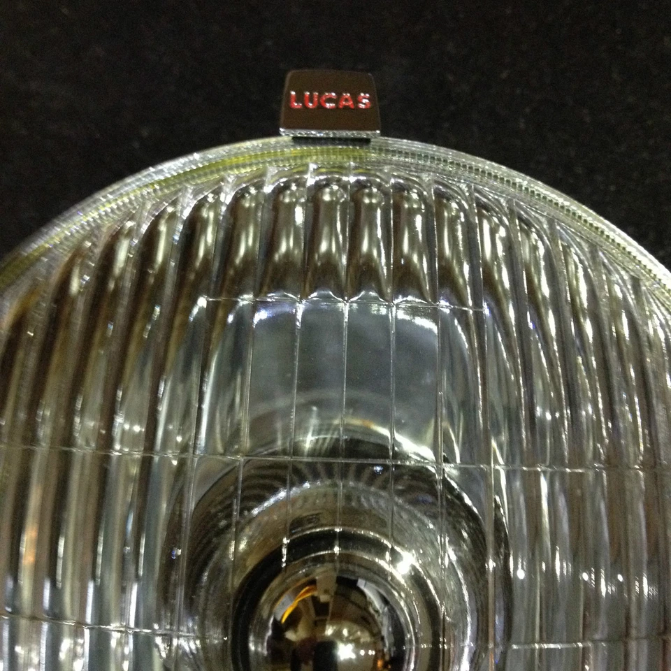 SFT576 - LUCAS FOG LAMP CHROME RR JAGUAR MG MINI JENSEN AUSTIN HEALEY MORGAN - Image 3 of 4