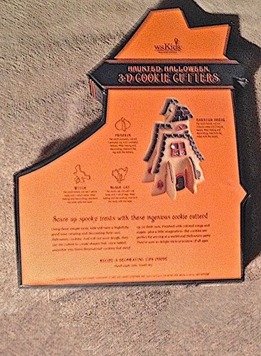 ¡HALLOWEEN! CORTADORES DE COCINA PARA NIÑOS WS USADOS EN EXCELENTE ESTADO 07 Calabaza Casa Embrujada Bruja Gato CAJA ORIGINAL - Imagen 4 de 4