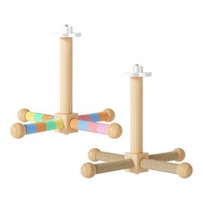 Bird Perch Wood Rotating Parakeets Branches Parrots Perch Toy For Cockatiels
