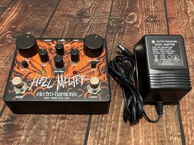 Electro-Harmonix Hell Melter Distortion Pedal + Power Cable