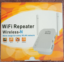 Wireless-N WiFi Repeater 300Mbps Range Extender Signal Booster 802.11n
