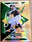 2025 Crusade Paul Skenes Green/ 249.  Jersey Number Match Serial. # 30 of 249