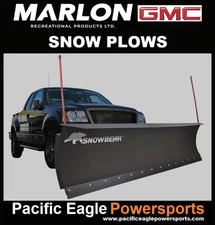 GMC DK2 Elite 82" x 19" T-Frame Snow Plow Kit w/ Actuator and Wireless Remote