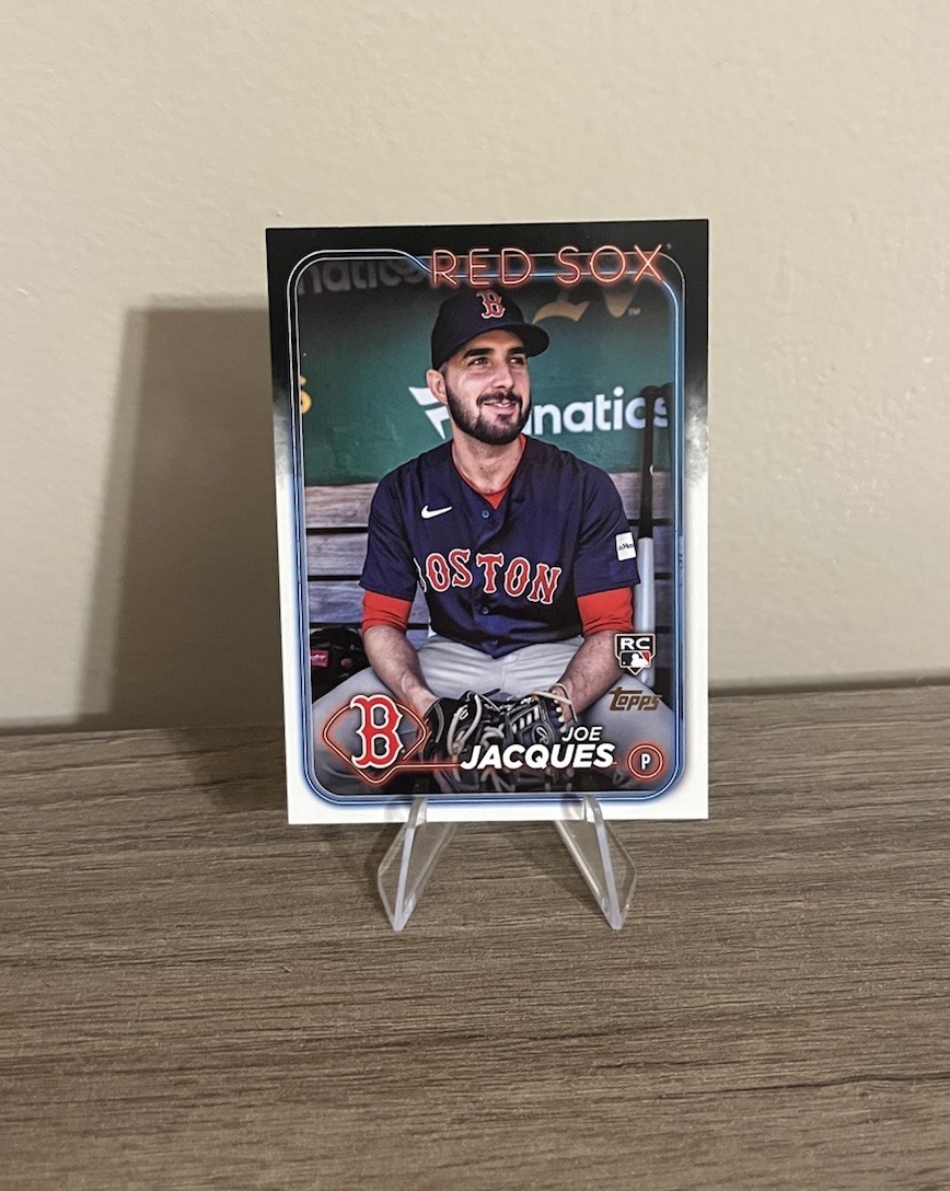 2024 Topps Series 1 Joe Jacques #187 SSP Golden Mirror Image Variation (RC)