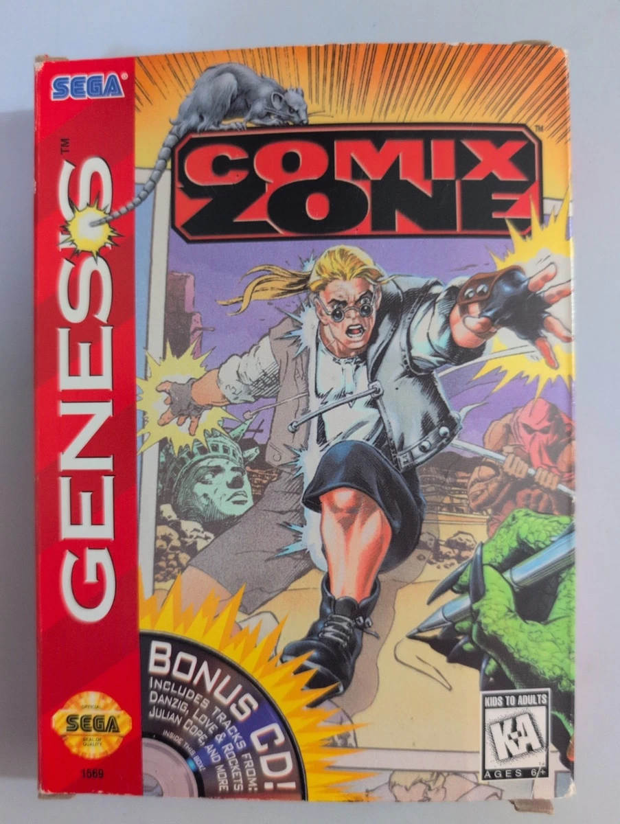 Comix Zone Genesis Video Games for sale | eBay