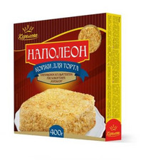 Tortenboden f&uuml;r Napoleon-Kuchen &ndash; Koroleva, 400g