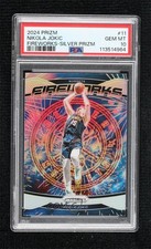 2024-25 Panini Prizm Fireworks Silver Prizm Nikola Jokic #11 PSA 10 GEM MT 14t3