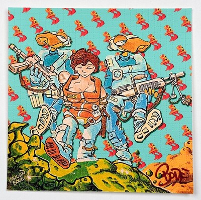 Mark Bode Mother's March Blotter Print Signed & Numbered Proof COA Kesey Phish