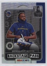 2019 Panini NBA Hoops Premium Stock Back Stage Pass Holo Draymond Green #1 12zm