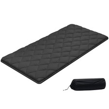 VEVOR Japanese Tatami Mattress Twin Foldable Futon Mat with Storage Bag Black