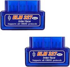 2 PCS OBDII Car Auto Diagnostic Scanner, ELM327 Automotive Bluetooth Scan Tool a