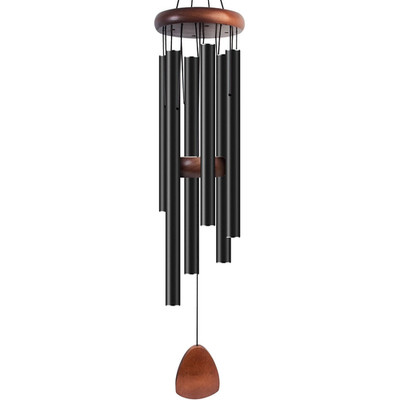 Large Aluminium Wind Chimes 37'' to Create a Zen Atmosphere Outdoor Garden Patio