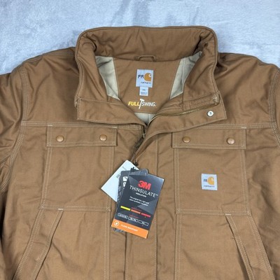 Carhartt Jacket Mens 3XL FR Full Swing Quick Duck Flame Resistant