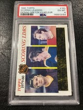 1980-81 Topps #163 1979-80 Scoring Leaders Wayne Gretzky PSA 6 EX-MINT HOF CARD