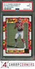 2017 PANINI DONRUSS THE ROOKIES #7 PATRICK MAHOMES II RC CHIEFS PSA 9