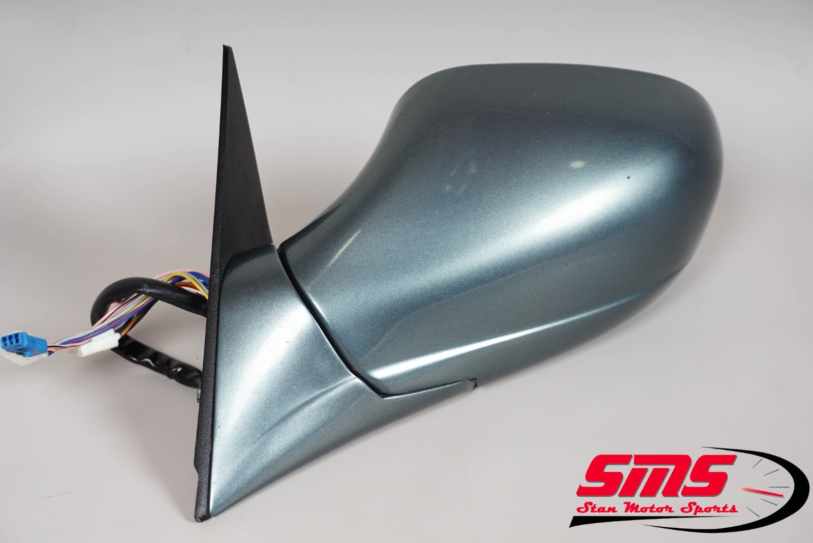 02-08 Maserati Spyder 4200 M138 Left Rear View Mirror Driver Verde Mistral OEM