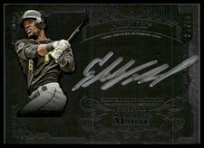 2015 Topps Five Star #SS-SM Starling Marte Silver Signatures #/50