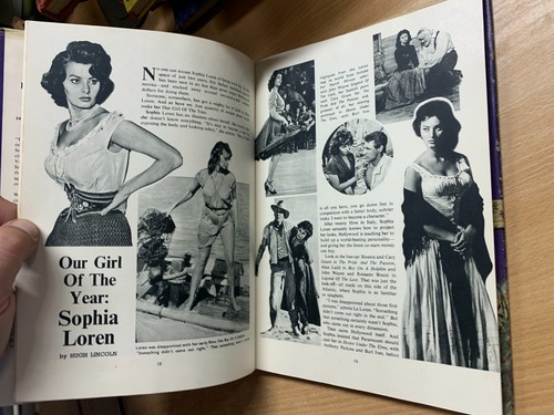 PICTUREGOER FILM ANNUAL 1958-1959 SOPHIA LOREN MARIO LANZA etc HB BOOK (P4) - Picture 9 of 17