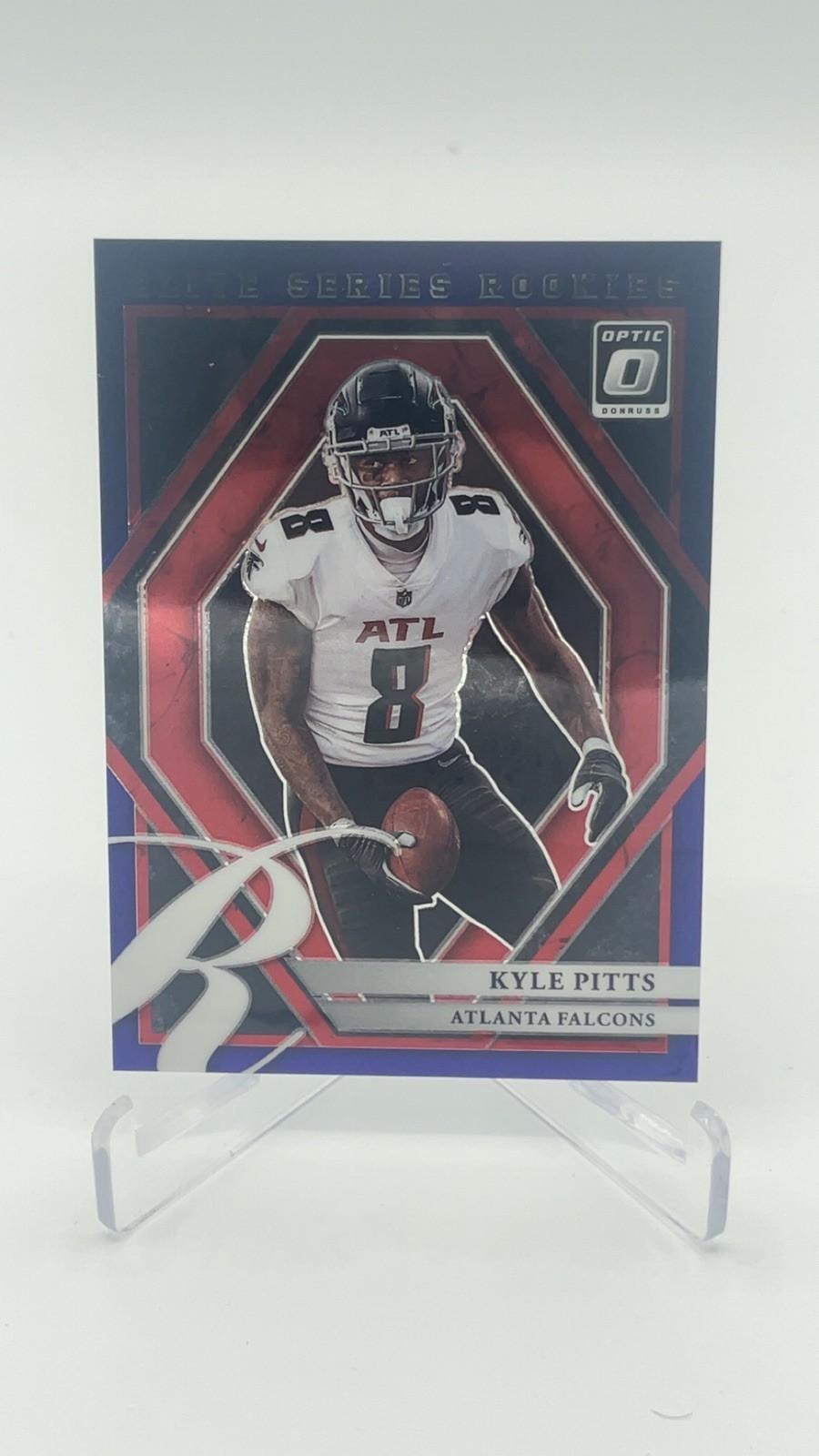 2021 Donruss Optic Kyle Pitts The Elite Series Rookies Purple Stars #8/25 JN!!
