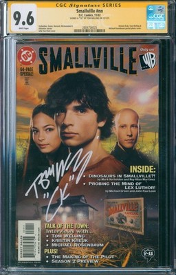 Smallville #nn CGC 9.6 SIGNED & ''CK'' BY TOM WELLING