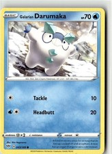 2020 Pokemon Sword & Shield Darkness Ablaze Galarian Darumaka 43/189
