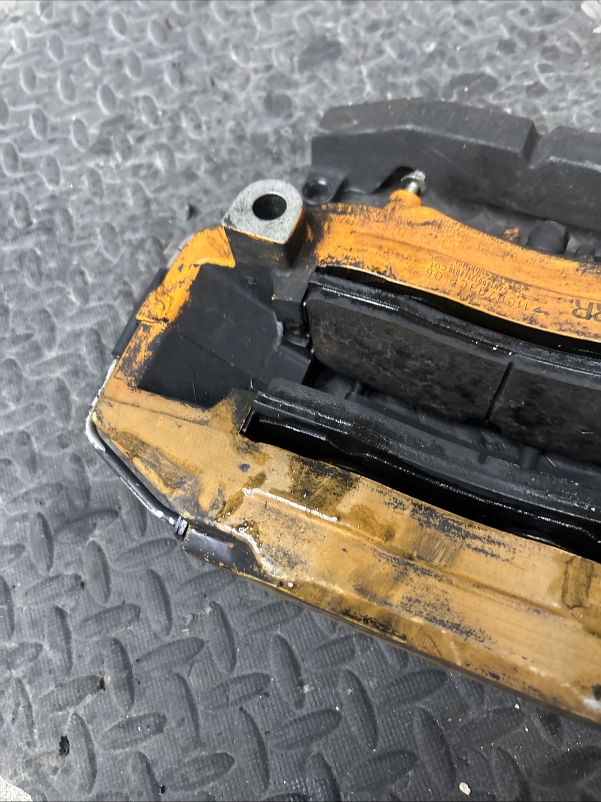 McLaren 570S Rear Right Brake caliper Orange P/N 11C0486CP