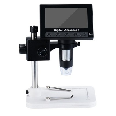 Digital Microscope 4 3 Inch with 8 LED Lights and USB for Circuit Board Testing