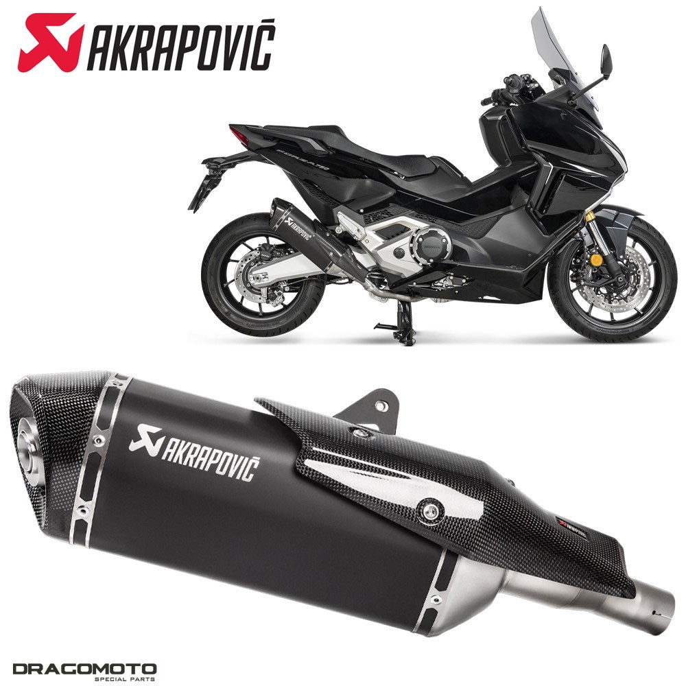 Scarico HONDA X-ADV 750 ABS DCT 2021-2025 AKRAPOVIC Titanio S
