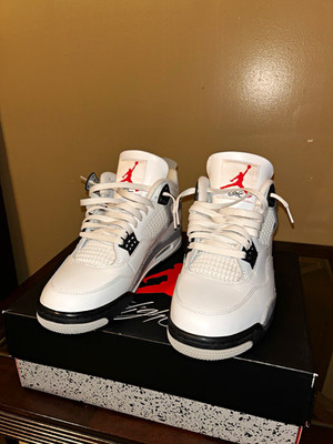 Jordan Air Jordan 4 Retro OG White Cement 2025 FV5029-100 Men's