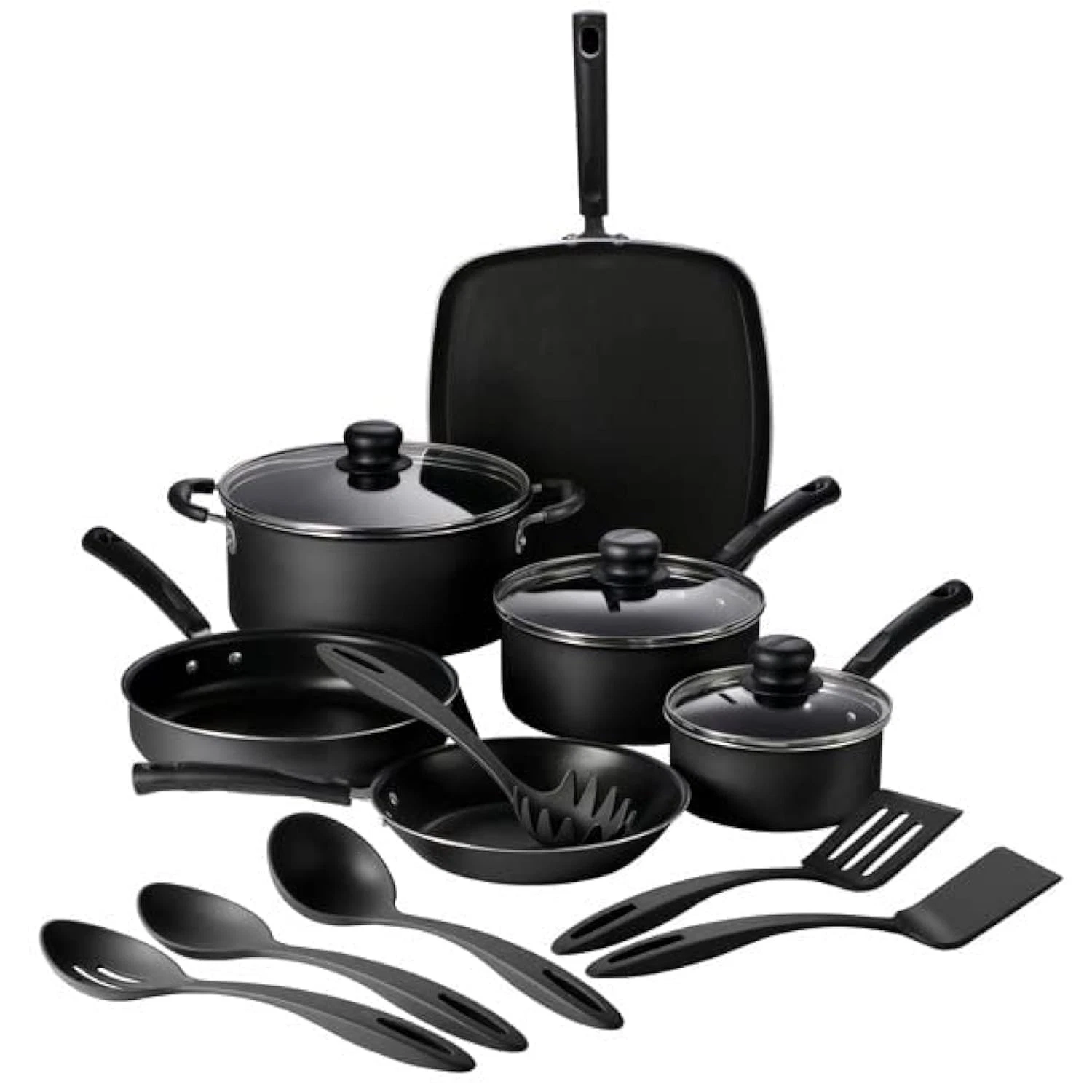 Tramontina 15 Pc Storm Nonstick Cookware Set Durable Aluminum Easy Clean
