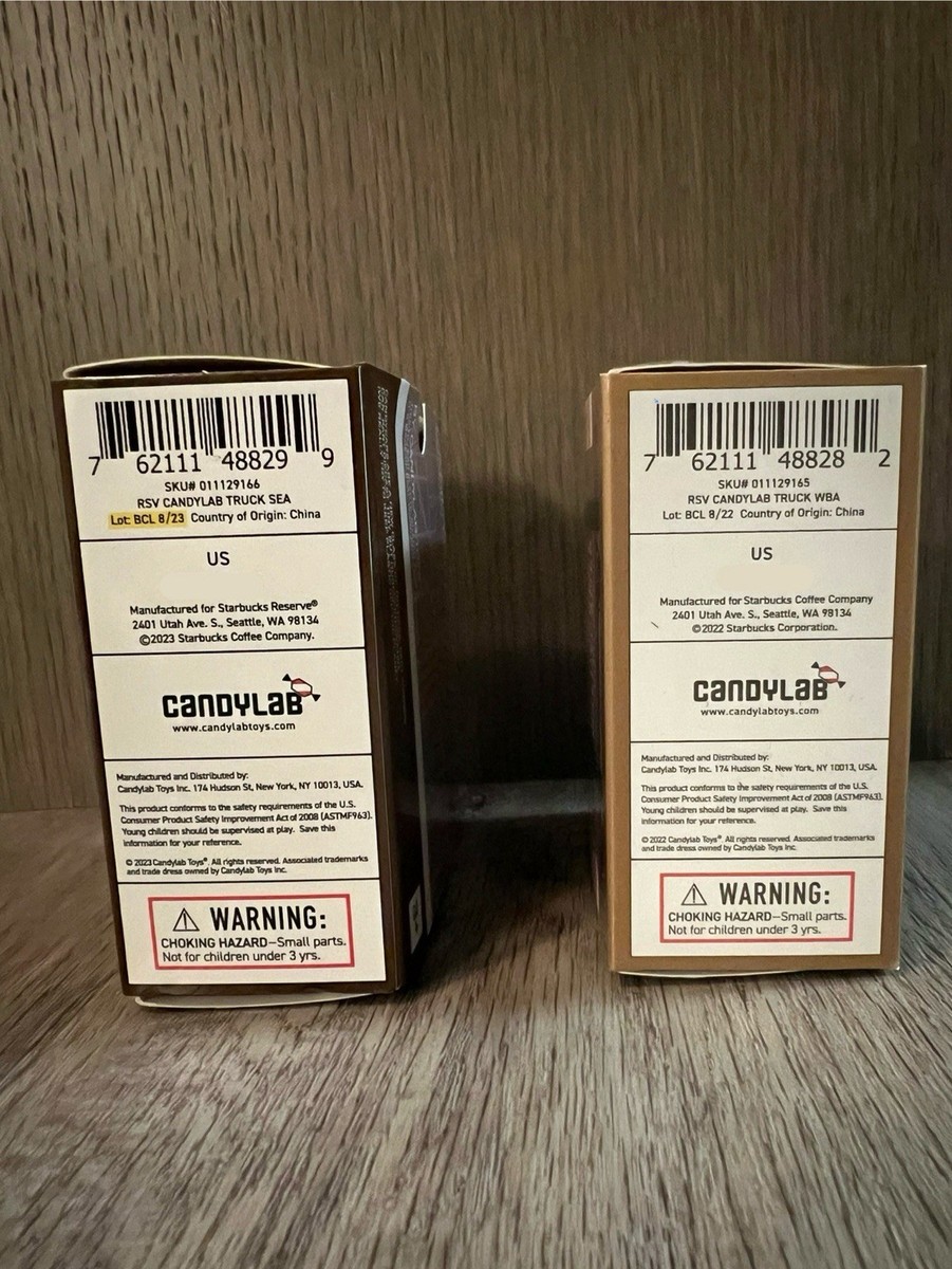 スターバックス★ シアトル スタバ グッズ ミニカー candycar 車 Exclusive STARBUCKS RESERVE CANDYLAB Whiskey Barrel Aged +