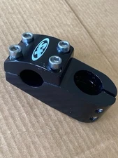 XS Schwinn Pro black 1 1/8 Stem nice mid school vintage bmx GT04585