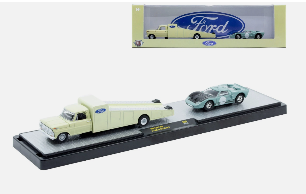 M2 1966 Ford C-950 Truck & 1966 Ford GT40 MK II 36000-89 1/64 | eBay