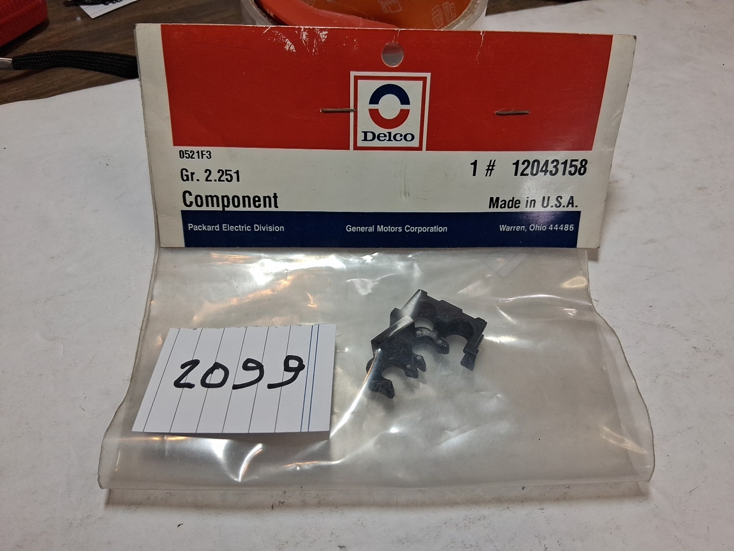 ACDelco / GM 12043158 Spark Plug Retainer For 84-95 Corvette