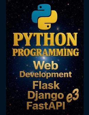 Python Programming: Web Development, Flask, Django, FastAPI by E3 Paperback Book