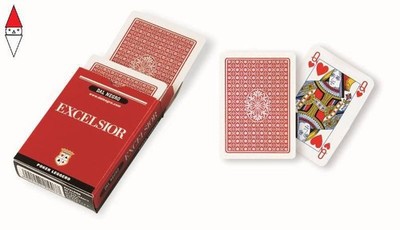 SPIELKARTEN THEODOMIRO DAL NERO EXCELSIOR A1 ROT
