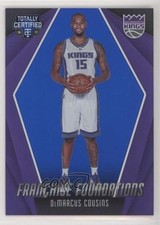 2016-17 Totally Certified Franchise Foundations Blue /99 DeMarcus Cousins #9 7n6