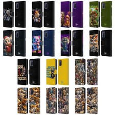 OFFICIAL D.S. VALORI KITTY AND PUPPY LEATHER BOOK CASE FOR OPPO PHONES