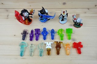 Wii 18 teiliges Skylanders Trap Team Figuren Set (Set 6)