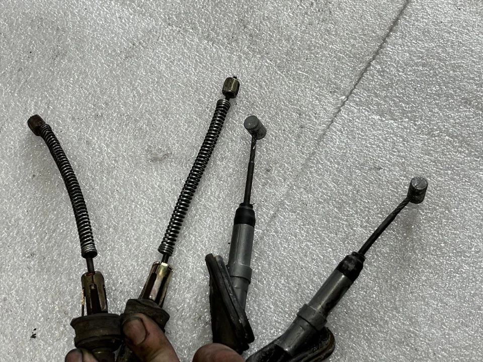 1990 1991 1992 1993 HONDA ACCORD LX SEDAN REAR BRAKE CABLES PAIR - Image 2 of 4