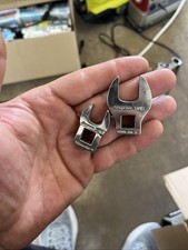 Snap-On 2 Piece 7/16 Drive 9/16 Metric Crowfoot Wrench Set