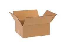Secure Seal - 8x6x2 Pack of 25 Corrugated Cardboard Packing Shipping Mailing Mov